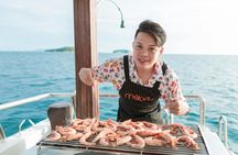 Sunset Cruise Along Phuket Coastline with BBQ Dinner
