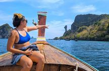 Island Hopping by Private Longtail Boat from Railay