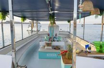 Sunset Boat Tour with Tapas, Open Bar and Water Sports in Ibiza