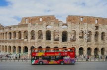 24 or 48-hour hop-on hop-off bus and Vatican Museums tickets
