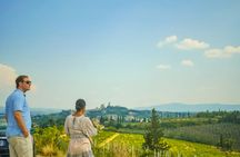 Sunset in Siena and dinner at a Chianti winery