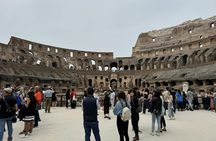 Colosseum with Arena, Roman Forum and Palatine Hill Small Group Tour