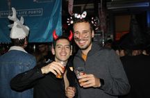 Halloween pub crawl in Porto