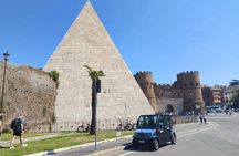 Private Rome Tour by Golf Cart with Optional Catacombs Visit