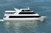 Miami skyline luxury sunset cruise of Biscayne Bay