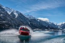 Winter Jetboat Ride on Lake Brienz