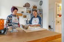 Market tour and dining experience at a Cesarina's home at Como