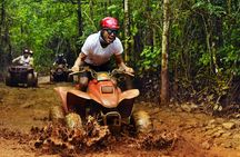 Cancún Adventure Tour with ATV, Zip Lines, Cenote and Reef Snorkelling