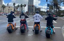 2-hour Balboa and Downtown San Diego electric scooter tour