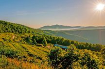 Audio-guided driving tour through Blue Ridge Parkway