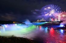 Night on Niagara experience in Canada with Power Station Light Show