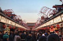 Asakusa Temple and Shibuya Sky Half Day Walking Guided Tour in Tokyo