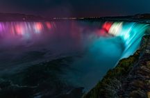 Niagara night tour with fireworks boat cruise
