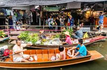 Bangkok Floating Market and Orchid Farm Tour with Boat Ride