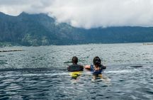 Sunrise jeep tour at Mount Batur and hot springs with pick-up