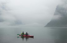 Guided sea kayak experience in the Nærøyfjord