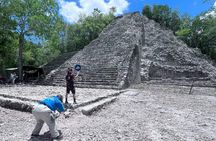 Coba, Chichen Itza, Cenote and Valladolid Tour with Lunch