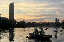 Sunset kayaking experience in Seville