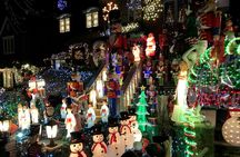 NYC Dyker Heights luxury holiday lights tour and hot cocoa