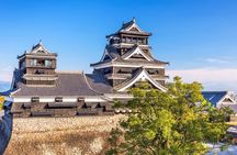 Journey Through Time at Kumamoto Castle and Aso Mountain from Fukuoka