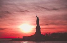 New York Sunset Cruise with Statue of Liberty and Skyline View