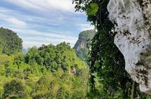 Krabi Zipline Adventures with Abseiling and Rock Climbing