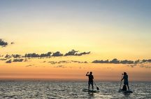 Sunrise stand-up paddleboarding tour in Cala Ratjada