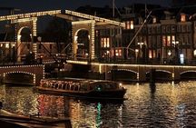 Amsterdam Light Festival Electric Boat Cruise from Winter Stall