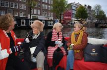 Amsterdam Light Festival Electric Boat Cruise from Winter Stall