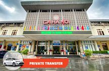 Ha Noi train station to Ha Noi city centre private transfer