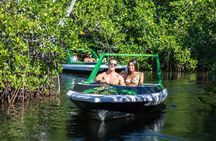 Jungle speedboat tours and snorkelling in Cancun