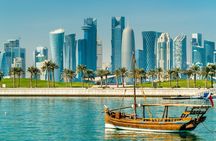 Exclusive Doha Private Dhow Cruise and Corniche Walk With Sunset