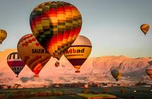 Overnight tour to Luxor highlights with hot air balloon experience from Hurghada
