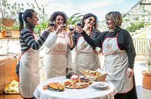 Market visit and cooking class at a Cesarina's home at Como