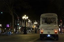 Barcelona Christmas Lights Tour on a Private Eco Tuk Tuk