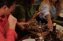 Florence local food tour in Santo Spirito with tastings and dinner