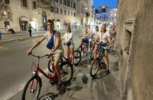 Rome at night guided city tour by bike