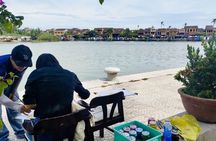 Guided Hoi An countryside and artists electric scooter tour