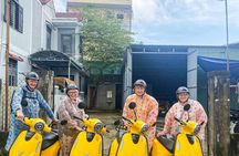 Guided Hoi An countryside and artists electric scooter tour