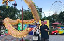 Da Nang nightlife tour and sun wheel ride experience with dinner