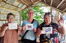 Half-day tour from Hue - The ancient painting crafts of Sinh Village and  the Thuy Xuan incense village