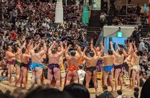 Sumo Guided Tour with Grand Sumo Tournament and Optional Dinner