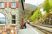 St. Moritz and Swiss Alps with Bernina Red Train from Milan