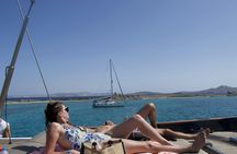 Mykonos yacht cruise to Rhenia Island and guided tour of Delos