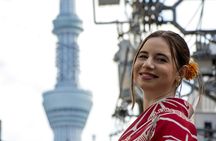 Half-day Tokyo Kimono photoshoot tour in Asakusa