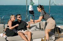 Gourmet Dining Experience Aboard Sunseeker Superyacht in Dubai