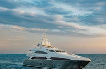 Gourmet Dining Experience Aboard Sunseeker Superyacht in Dubai