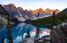 Moraine Lake sunrise tour from Canmore-Banff