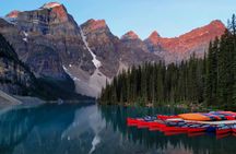 Moraine Lake sunrise tour from Canmore-Banff