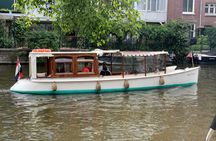 Historic Amsterdam canal small-group boat tour